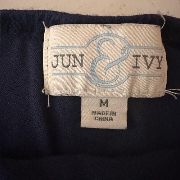 Jun & Ivy navy blue lace tank top - Picture 6 of 9